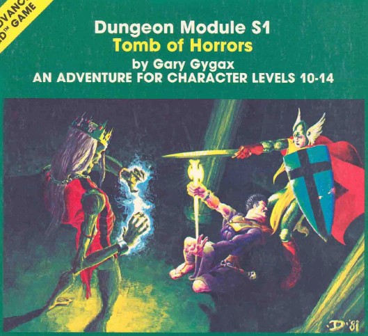 Tomb of Horrors : la couverture du livre.