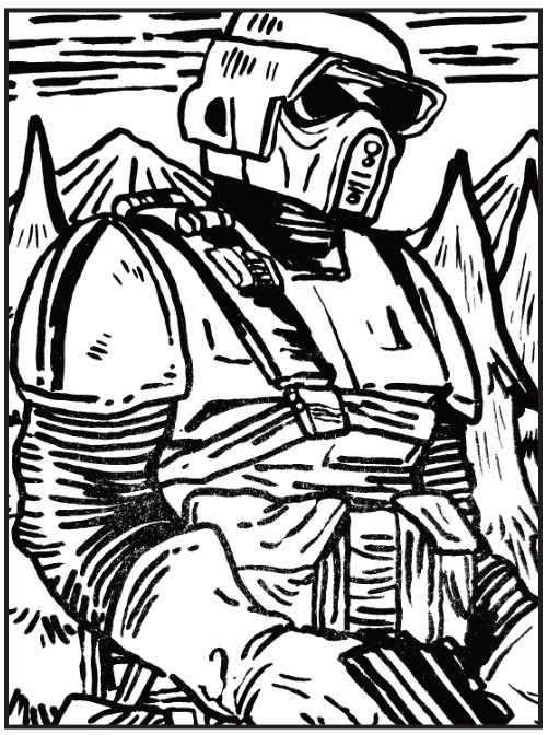 Éclaireur des stormtrooper.