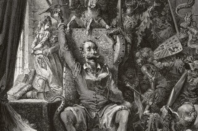 Don Quichotte par Gustave Doré